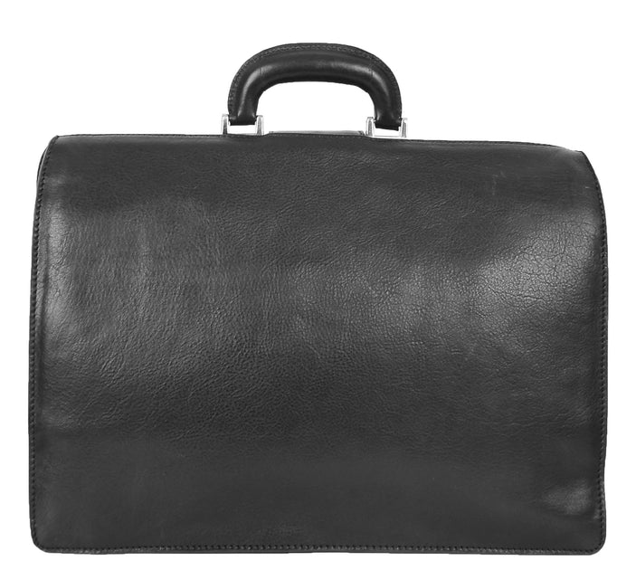 BRAUN BUFFEL Gladstone Leather Briefcase / Doctor-Lawyer Bag
