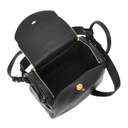 Shoulder Bag for Womens PU Leather Multi Strap Large Hobo Fashion Handbag AH12 Black-5