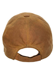 Waterproof Cotton Baseball Cap with Genuine Leather Peak and Adjustable Strap A19 Tan Antique-4
