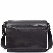 Gents Real Genuine Leather Briefcase Satchel Mens Laptop Bag A704 Black 3