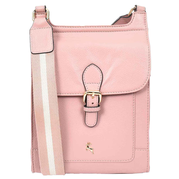 Real Leather Crossbody Bag Women's Casual Style Messenger Xela Rose 7