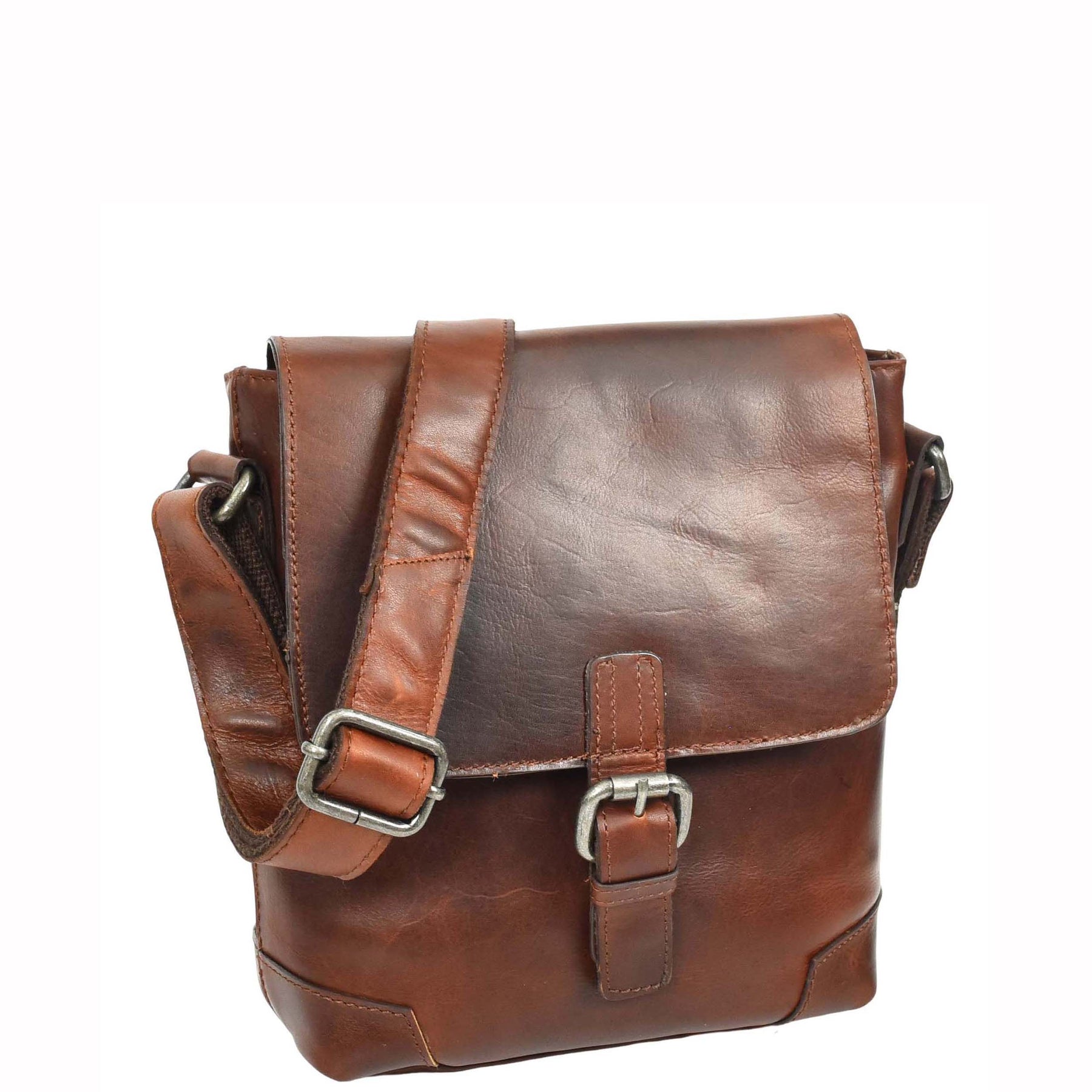 Mens leather flight bag sale