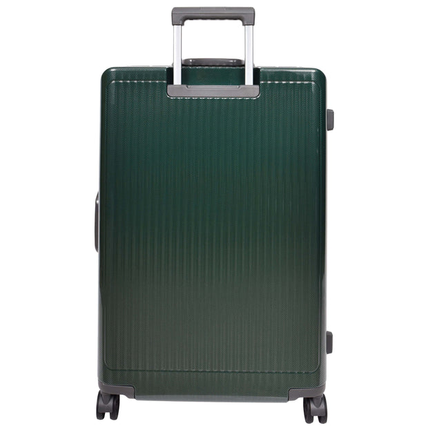 Hard side Spinner Luggage 8 Wheels Dual TSA Latch Metal Frame Suitcases Metatron Green large-3