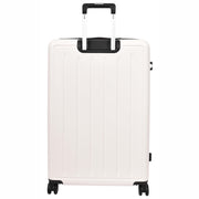 8 Wheel Luggage Expandable ABS Hard side TSA Lock Suitcases Travel Bags Voyager White large-2