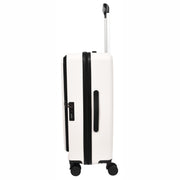 8 Wheel Luggage Expandable ABS Hard side TSA Lock Suitcases Travel Bags Voyager White medium-3