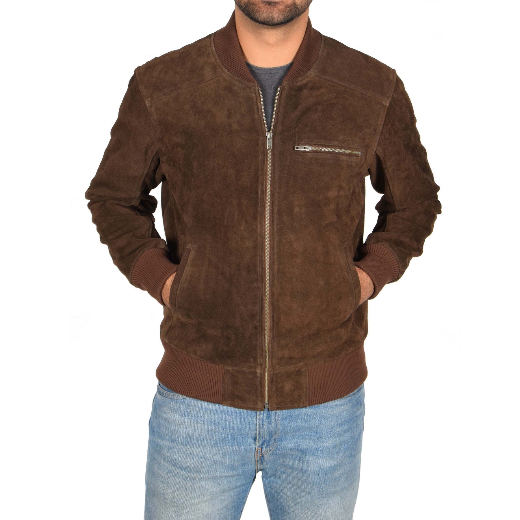 Versatile Looks with Men's Bomber Leather Jackets